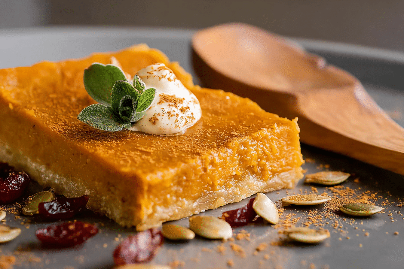 Pumpkin Slab Pie