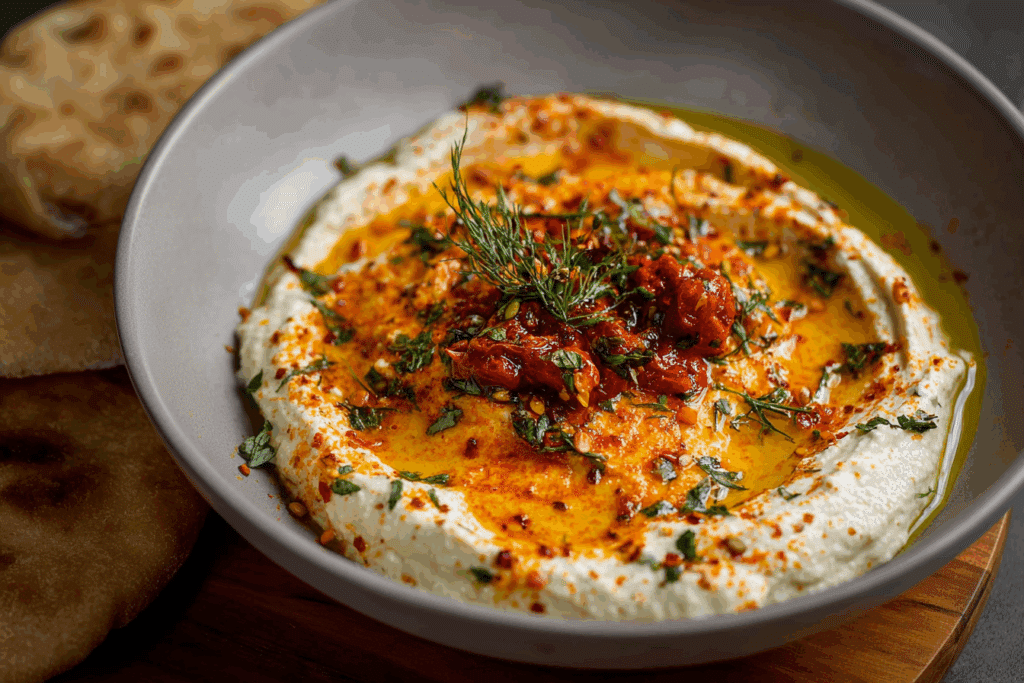 Tirokafteri – Spicy Whipped Feta Dip