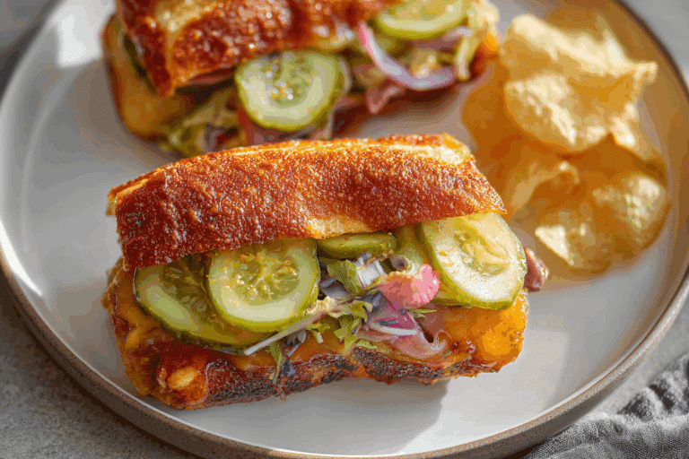 Viral Pickle Sandwich