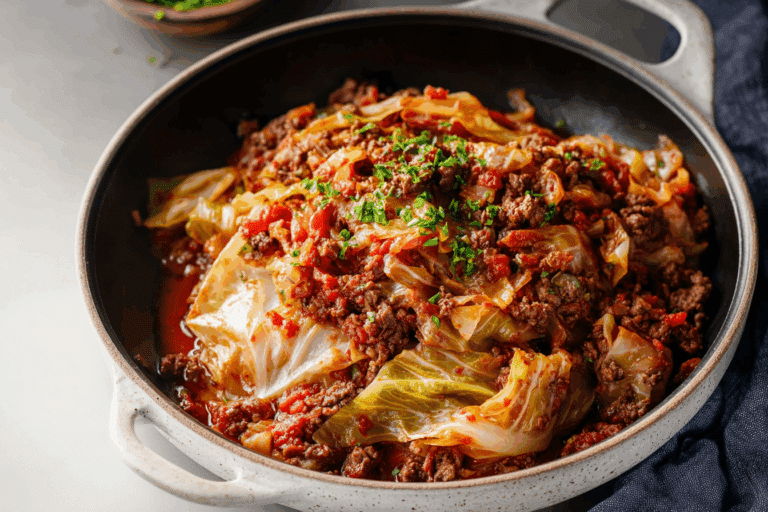 Unstuffed Cabbage Skillet