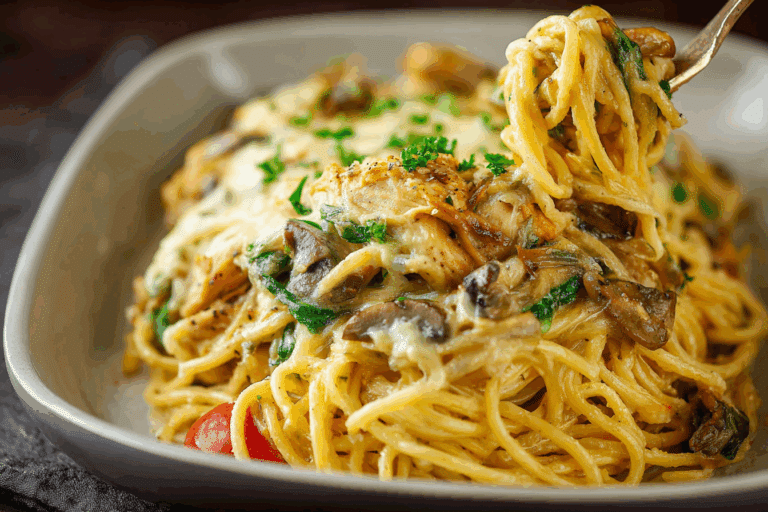 Chicken Tetrazzini