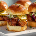 Hot Honey Chicken Sliders