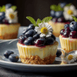 Blueberry Lemon Cheesecake Cups