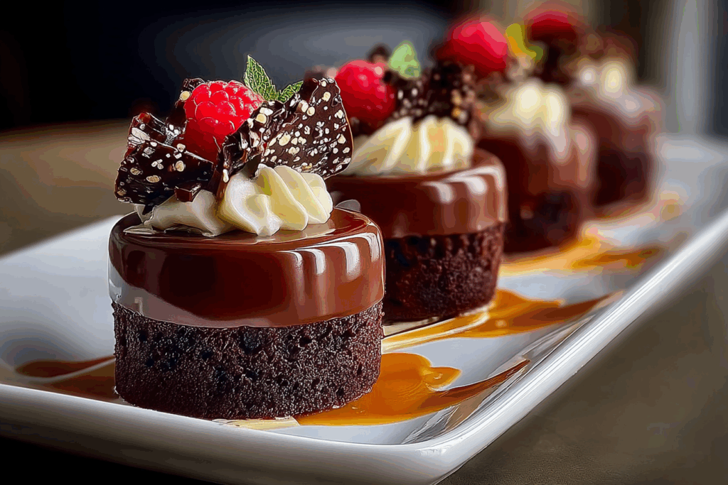 Chocolate Royale Mini Cakes