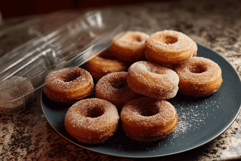 Classic Mini Cinnamon Sugar Donuts (Baked)
