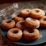 Classic Mini Cinnamon Sugar Donuts (Baked)