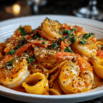 Creamy Cajun Shrimp Shell Pasta
