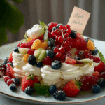 Fresh Fruit Whipped Cream Cake