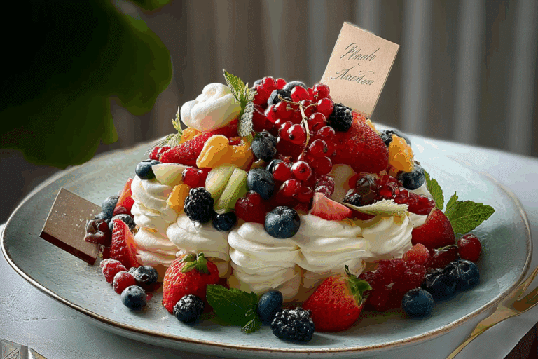 Fresh Fruit Whipped Cream Cake