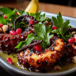 Homemade Grilled Octopus