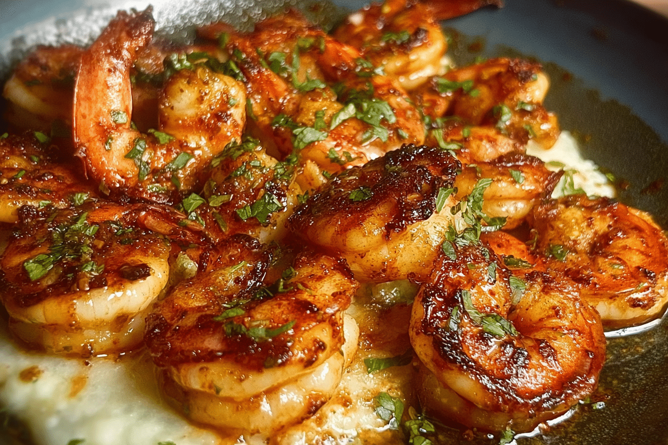 Honey Butter Old Bay Shrimp