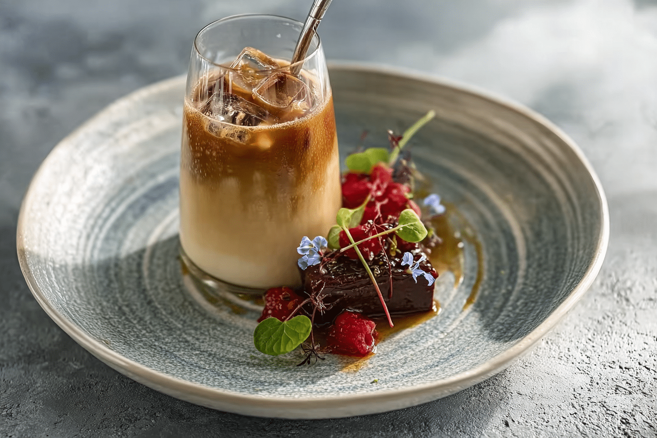 Iced Coffee with Vanilla