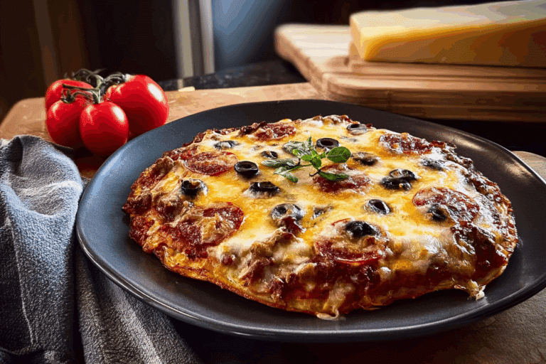 Keto Pizza with Fathead Dough