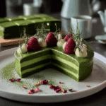 Matcha Green Tea Layer Cake