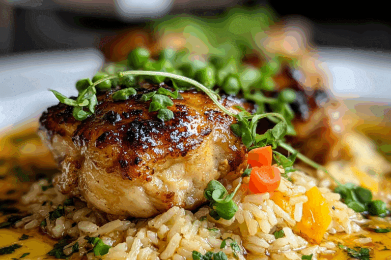 No Peek Chicken & Rice Bake