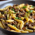 Philly Cheesesteak Pasta
