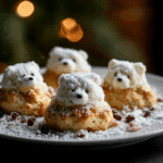 Polar Bear Snowball Cookies