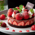 Strawberry Chocolate Mousse Cake