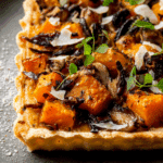 Butternut Squash & Mushroom Tart