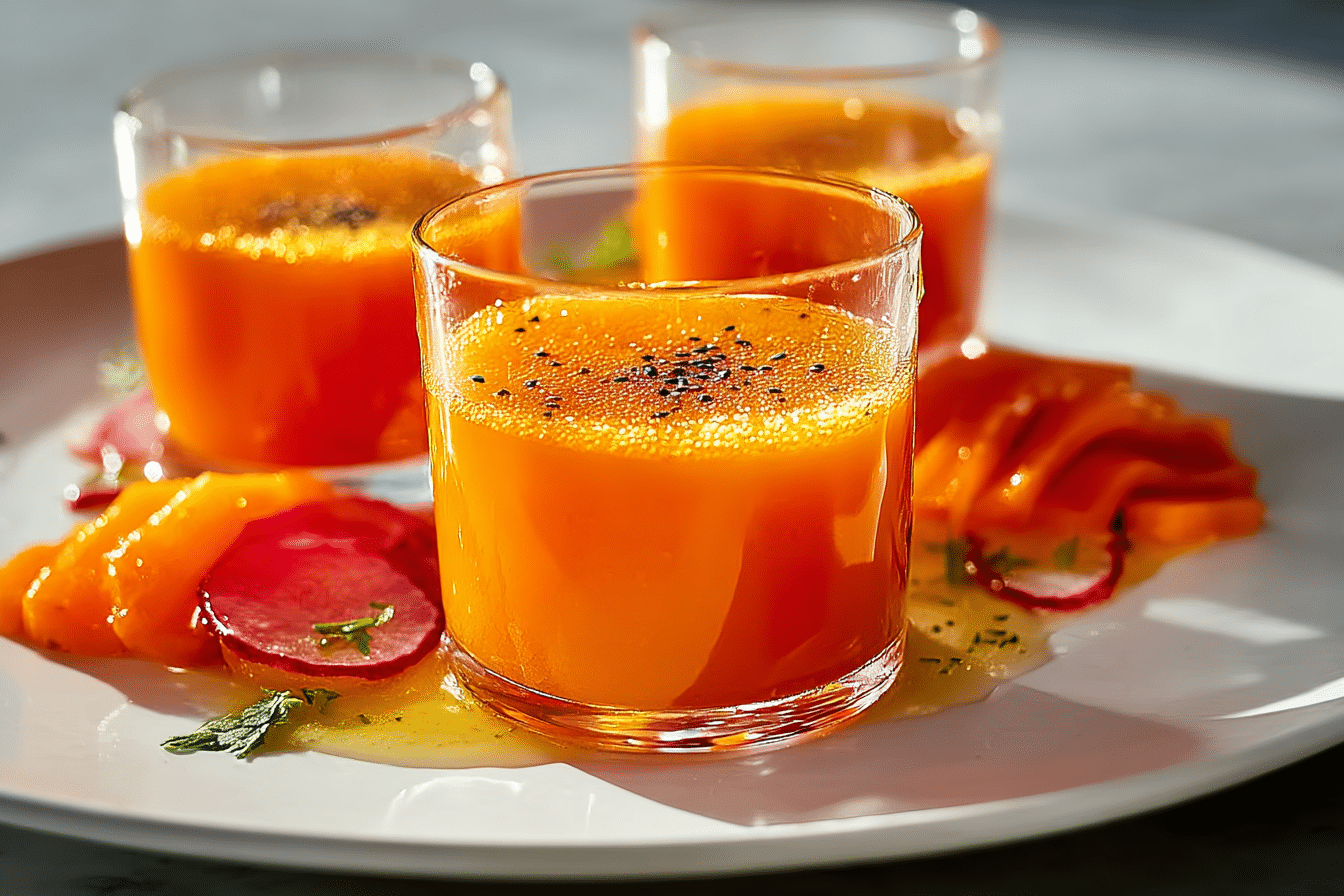 Orange-Carrot Turmeric Ginger Shots