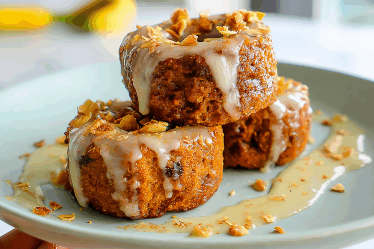 Vegan Banana Bread Donuts