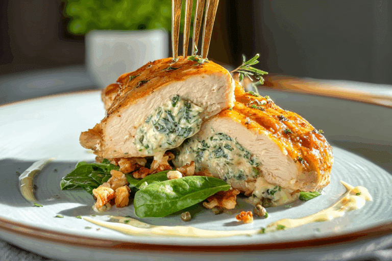 Creamy Stuffed Chicken Recipe