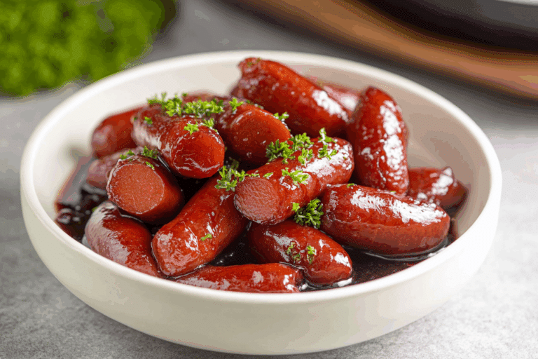 Little Smokies with Grape Jelly