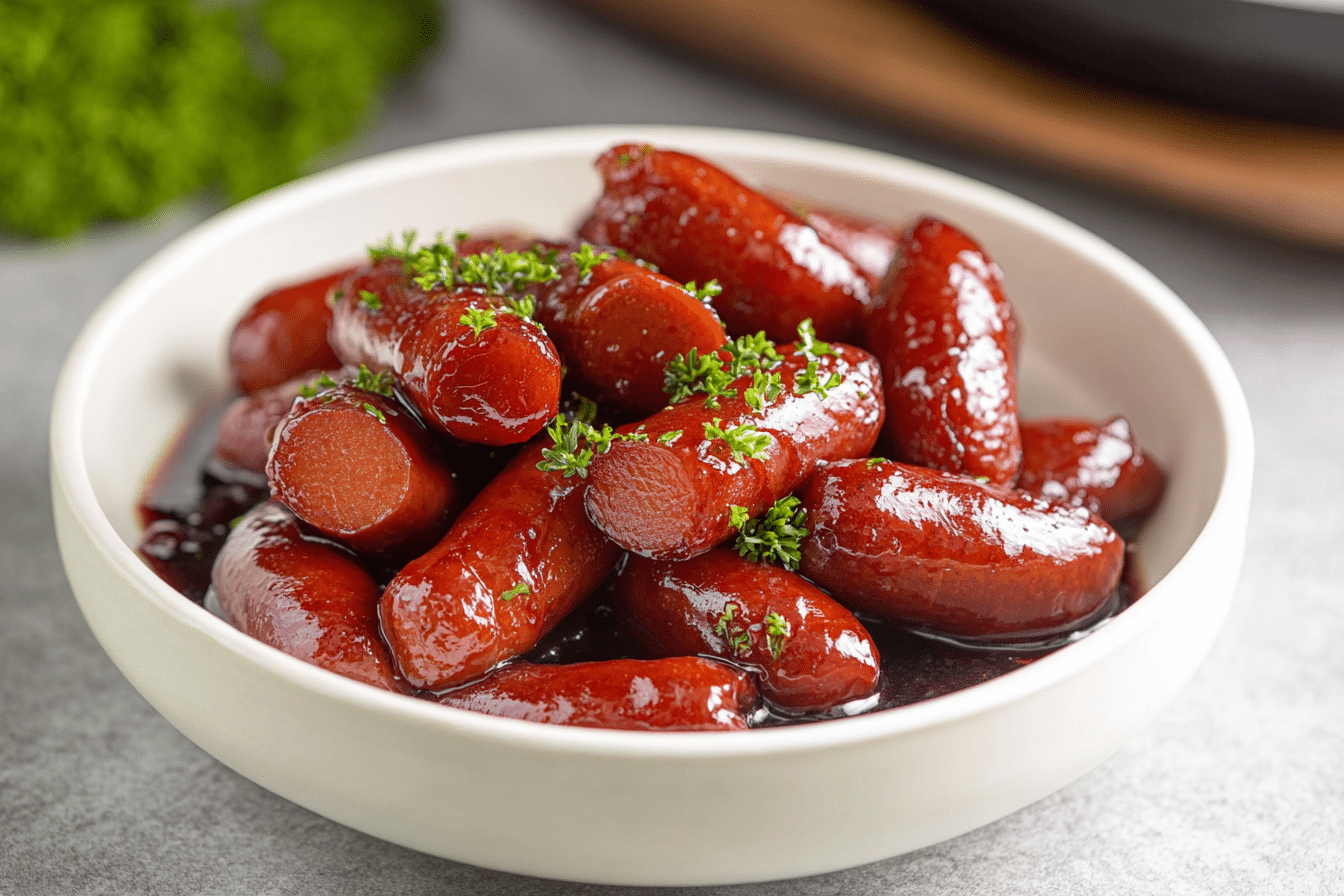 Little Smokies with Grape Jelly