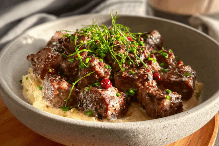 Asian Inspired Cube Steak