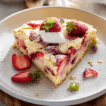 French Strawberry Cake