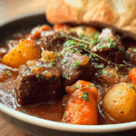 Beef Stew with Carrots & Potatoes