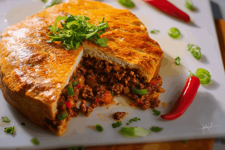 Sloppy Joe Stuffed Bread