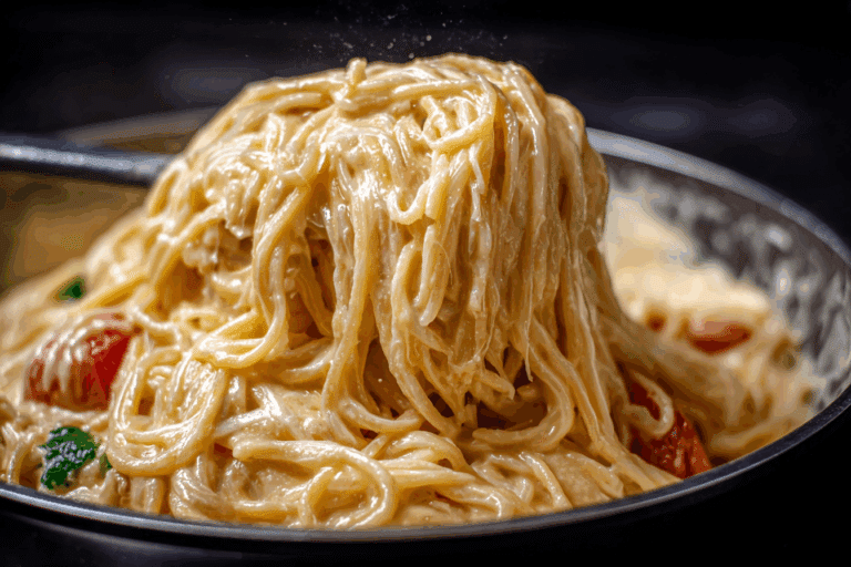 Creamy Spaghetti and Cheese Recipe