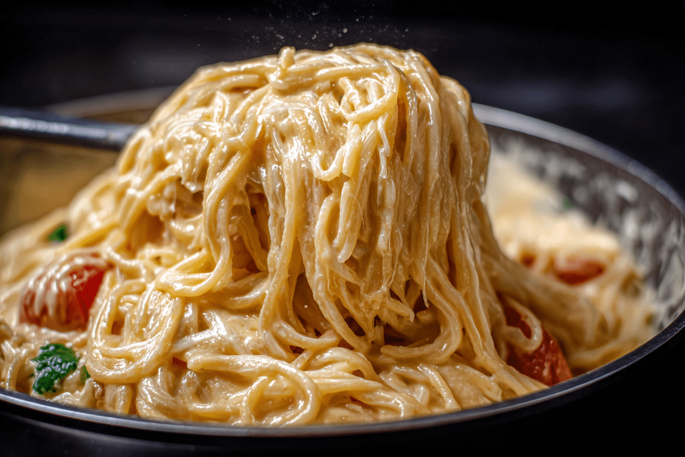 Creamy Spaghetti and Cheese Recipe
