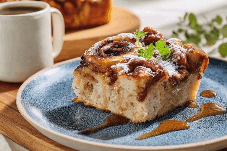 Big and Bubbly Cinnamon Roll Focaccia