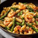 Shrimp Asparagus Pasta