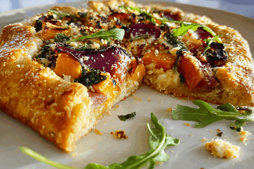 Fall Veggie and Ricotta Galette