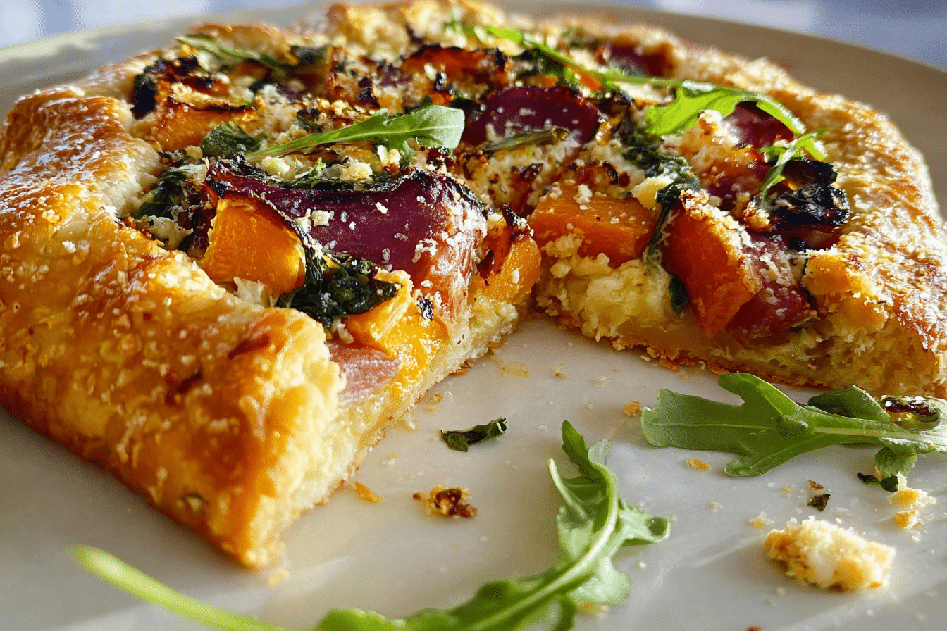 Fall Veggie and Ricotta Galette