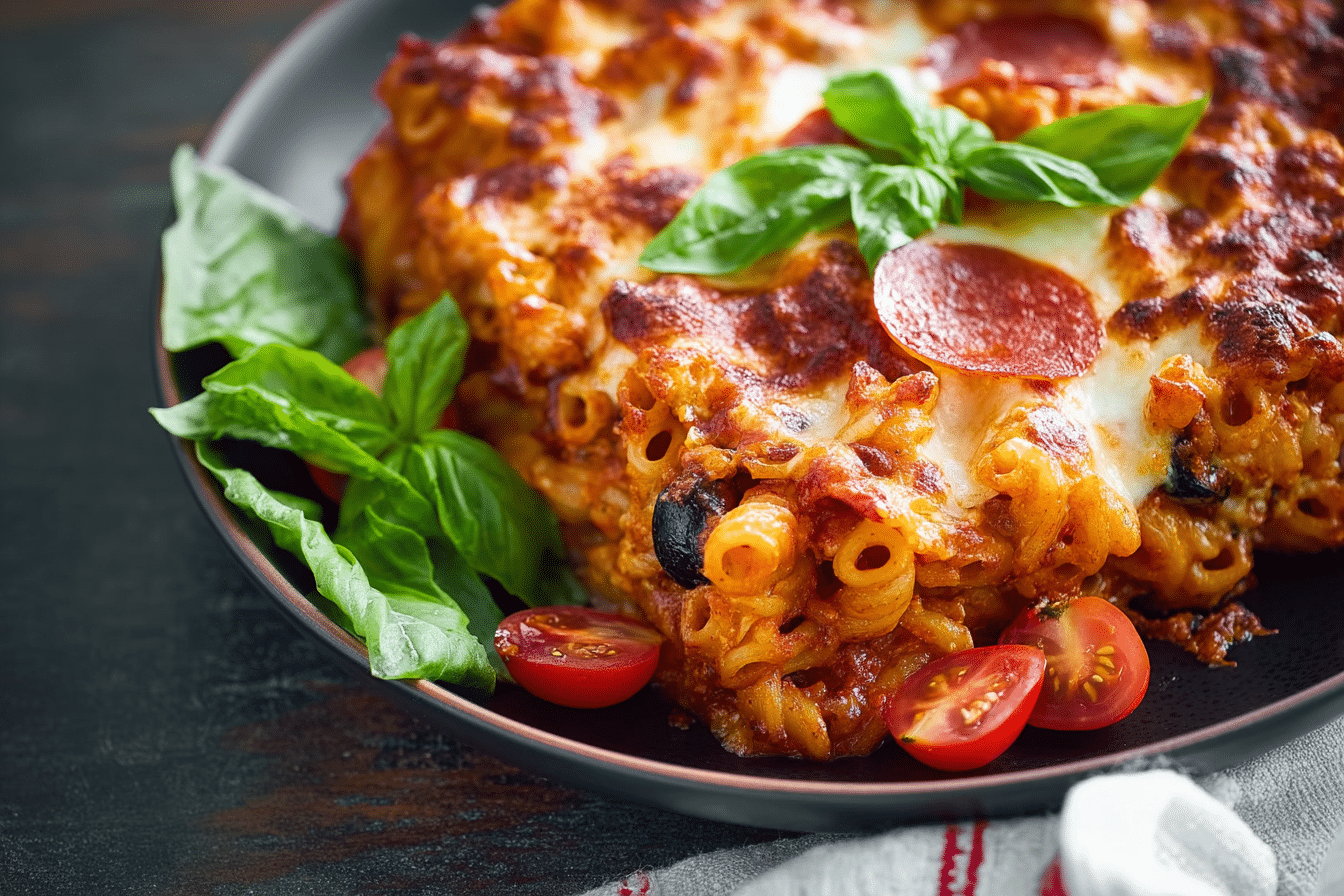 Pizza Pasta Bake