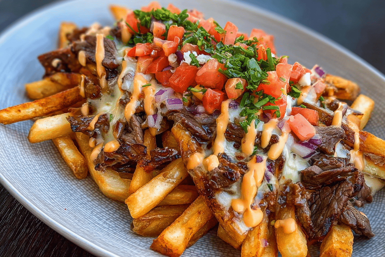 Philly Steak Cheese Fries