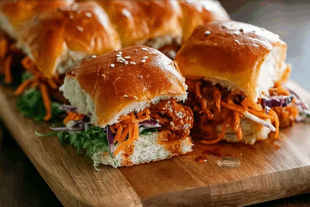 Honey Chipotle Garlic Sliders