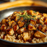 One-Skillet Honey BBQ Chicken & Rice
