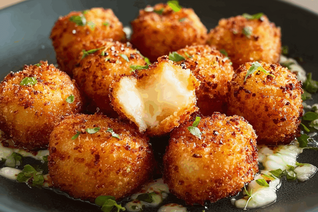 Crispy Mozzarella Bites