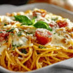 Baked Cream Cheese Spaghetti