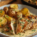 Crispy Peri Chicken and Potatoes