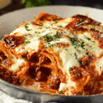One Pan Lasagna