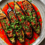 Karniyarik (Stuffed Aubergines)