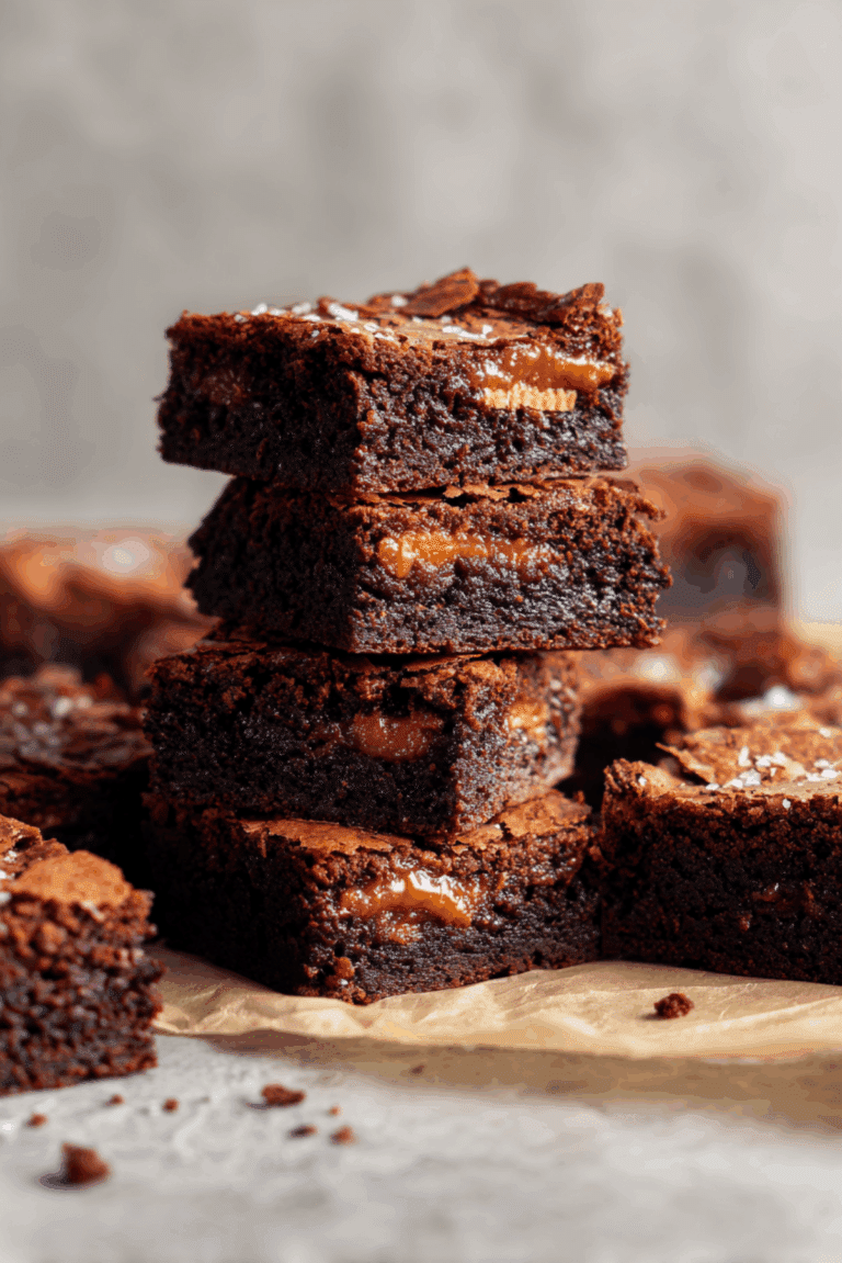 Stroopwaffle Brownies