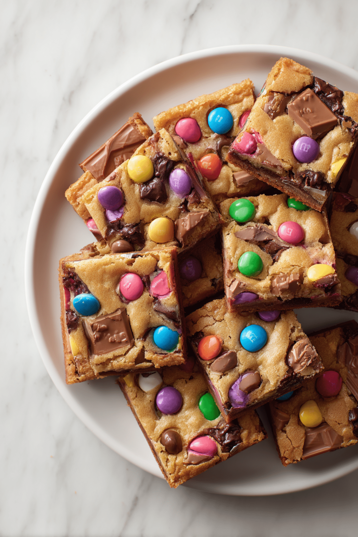 Thick & Chewy Candy Bar Blondies