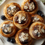 Blueberry Banana and Nutella Puffs
